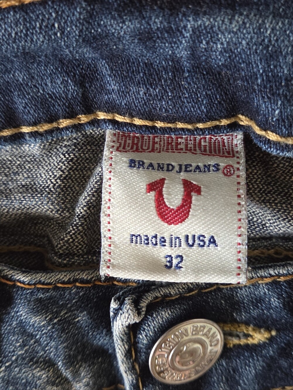 Vintage Women's True Religion Billy Jeans Size 32 - Picture 8 of 13